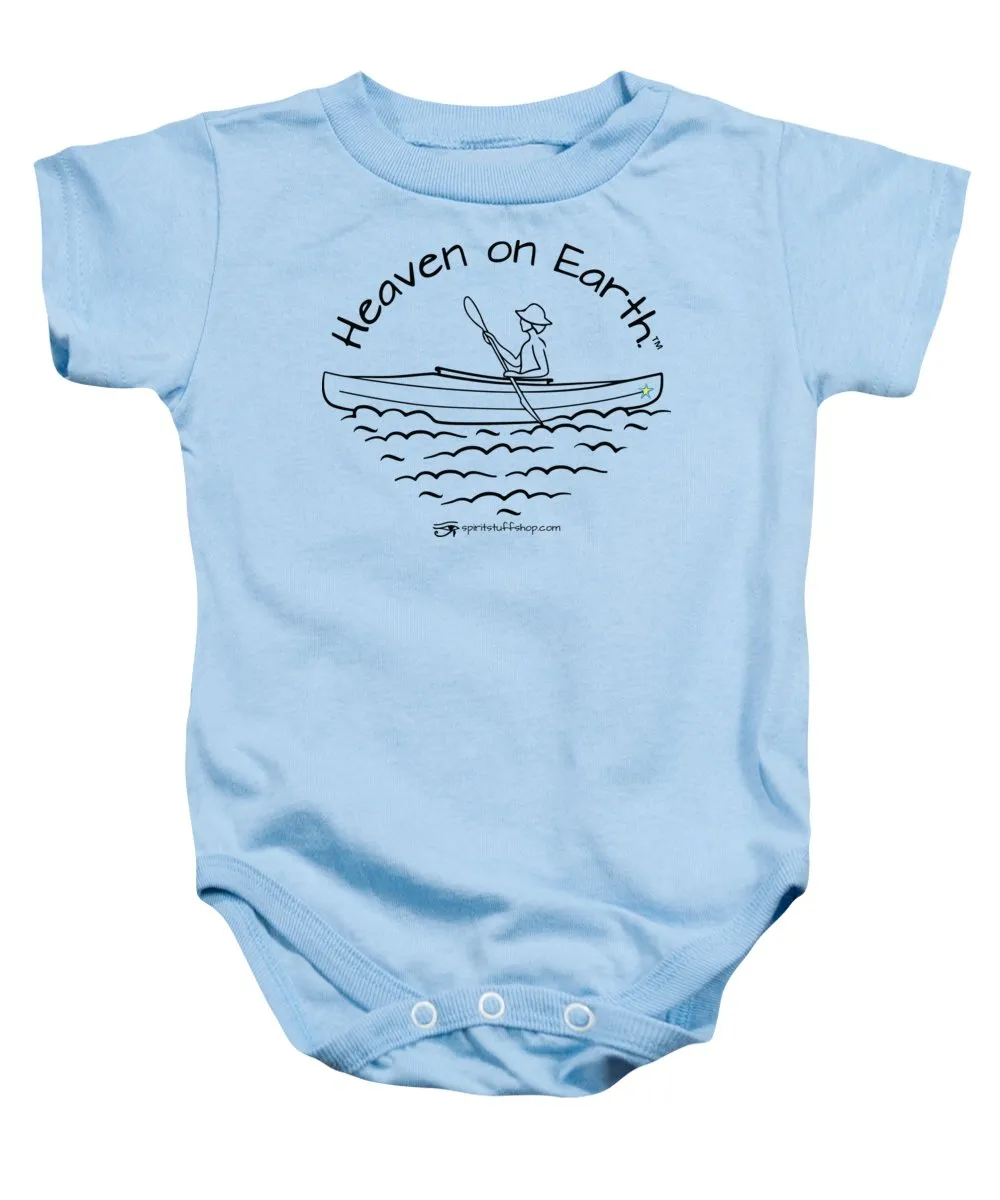 Kayaker Heaven On Earth - Baby Onesie