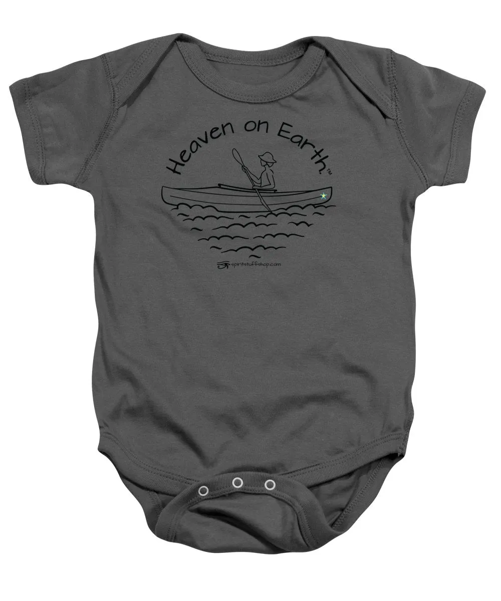 Kayaker Heaven On Earth - Baby Onesie