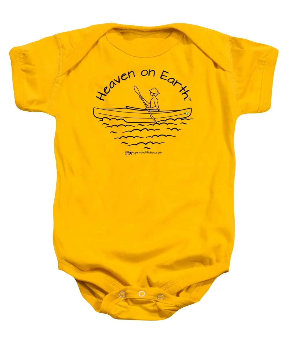 Kayaker Heaven On Earth - Baby Onesie