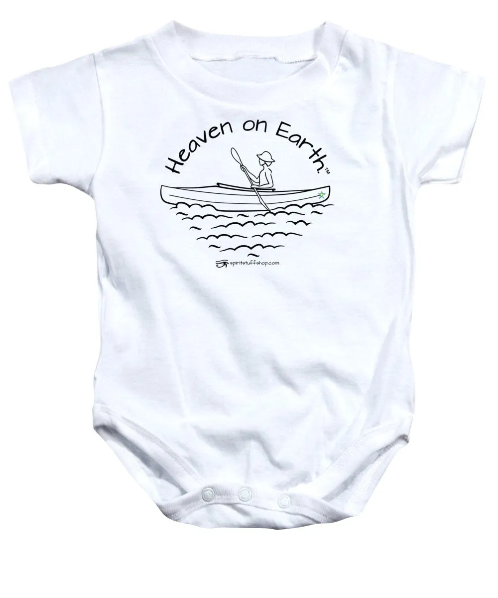 Kayaker Heaven On Earth - Baby Onesie