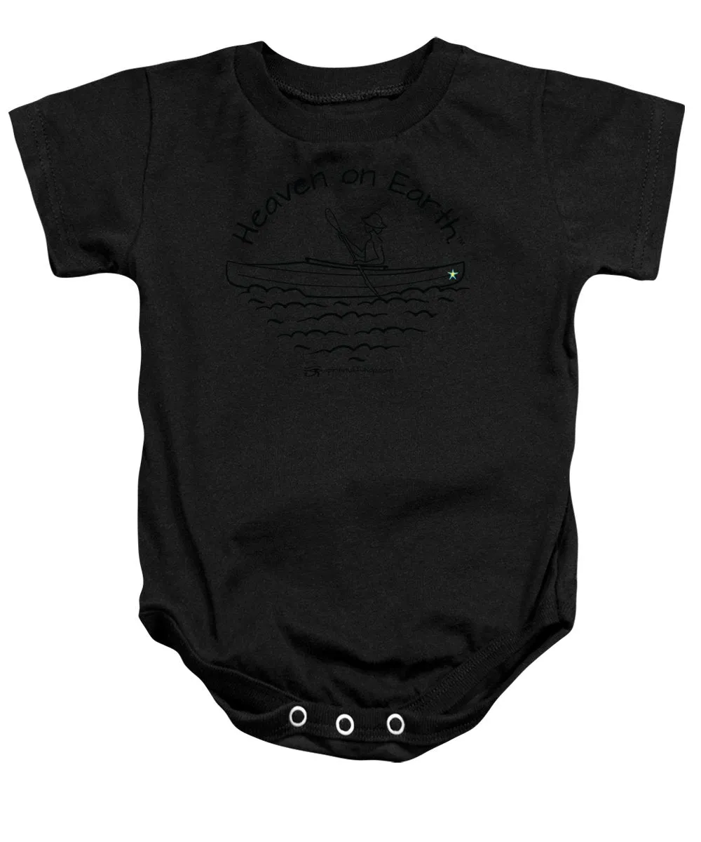 Kayaker Heaven On Earth - Baby Onesie