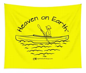 Kayaker Heaven On Earth - Tapestry
