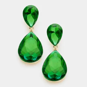 Kelly Green Teardrop Earrings | 518310