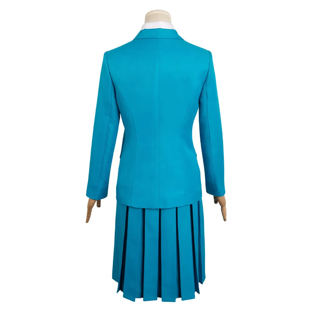 Kimi Ni Todoke: From Me To You Kuronuma Sawako Blue School Uniform Cosplay Costume Outfits Halloween Carnival Suit