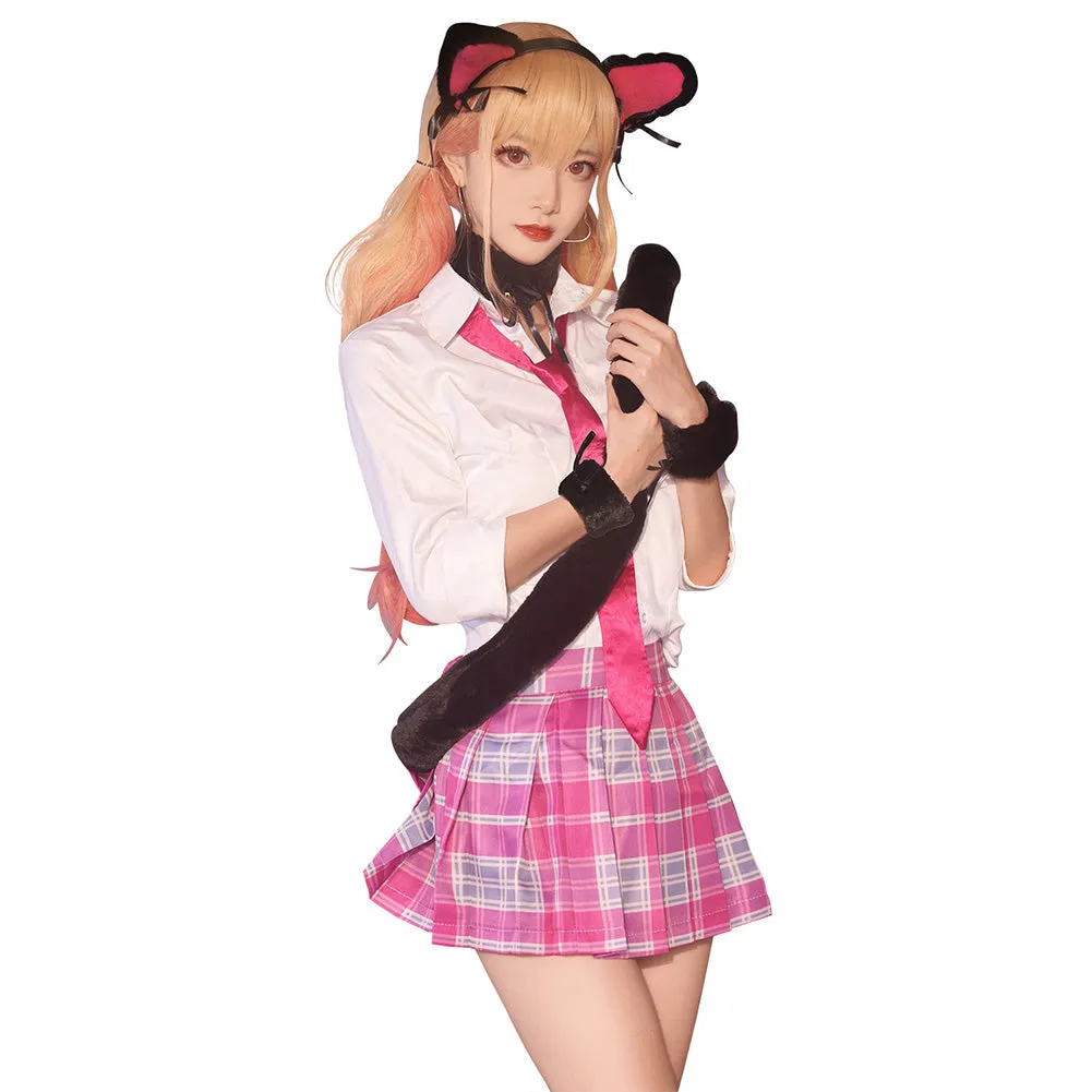 Kitagawa Marin Outfits Cosplay Costume Dress Cat Girls Halloween Carnival Suit