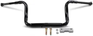 LA Choppers LA-7322-12B 1-1/2in. Grande Touring Ape Hanger Handlebars - 12in. Rise - Gloss Black