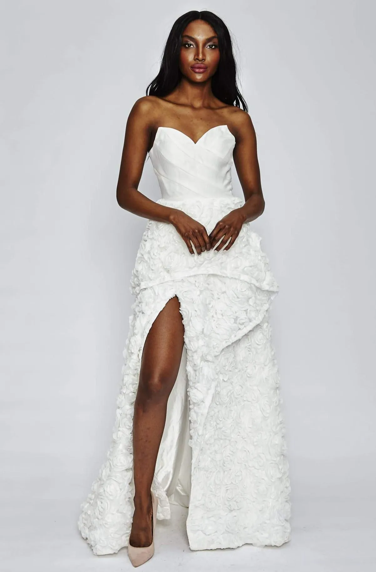 La Vie En Rose Gown by Bariano - RENTAL