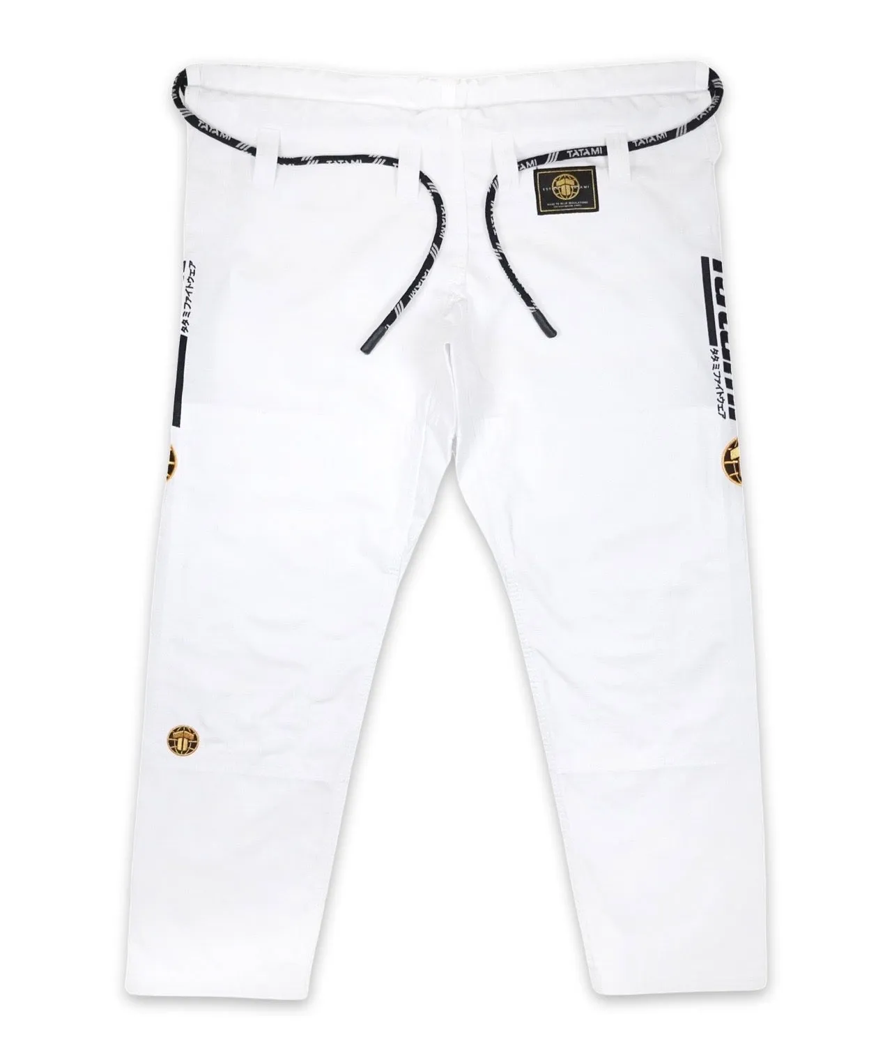 Ladies Estilo Gold Label Gi - White