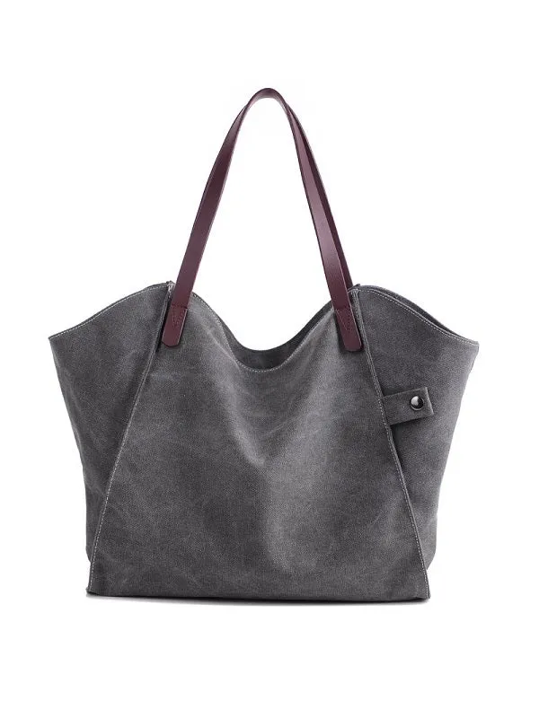 Large Capacity Canvas Handbag