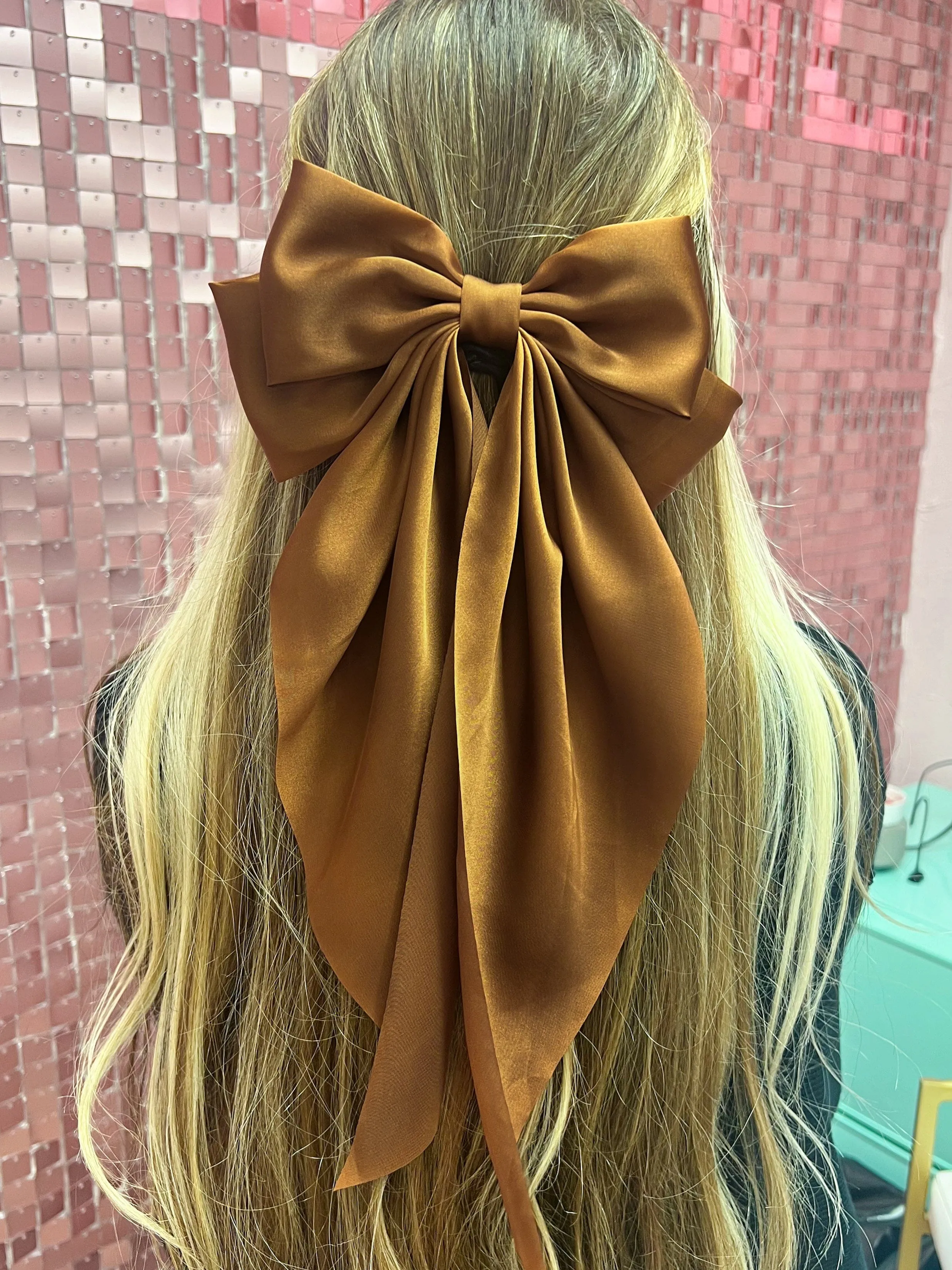 Large Satin Bow