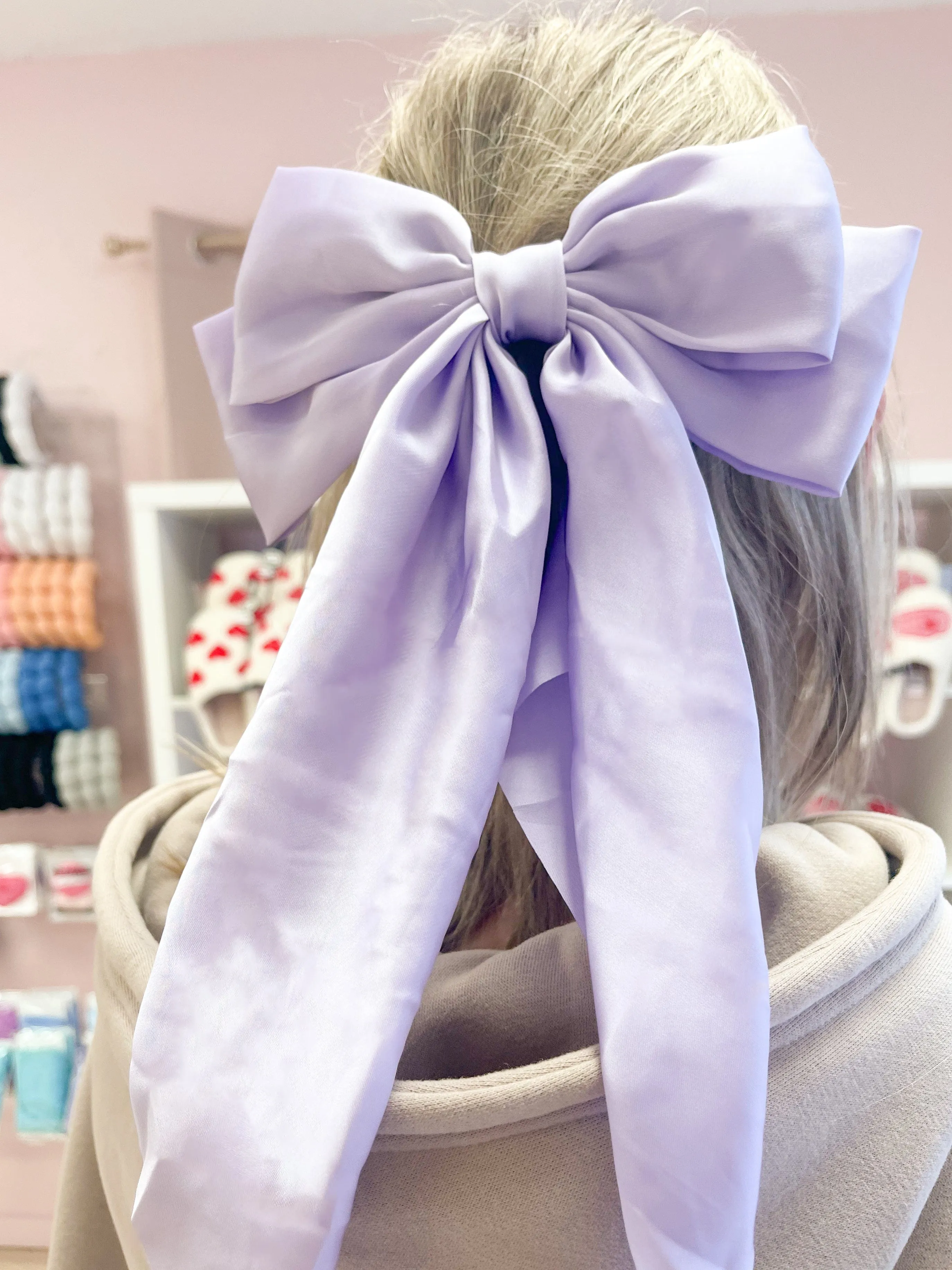 Large Satin Bow