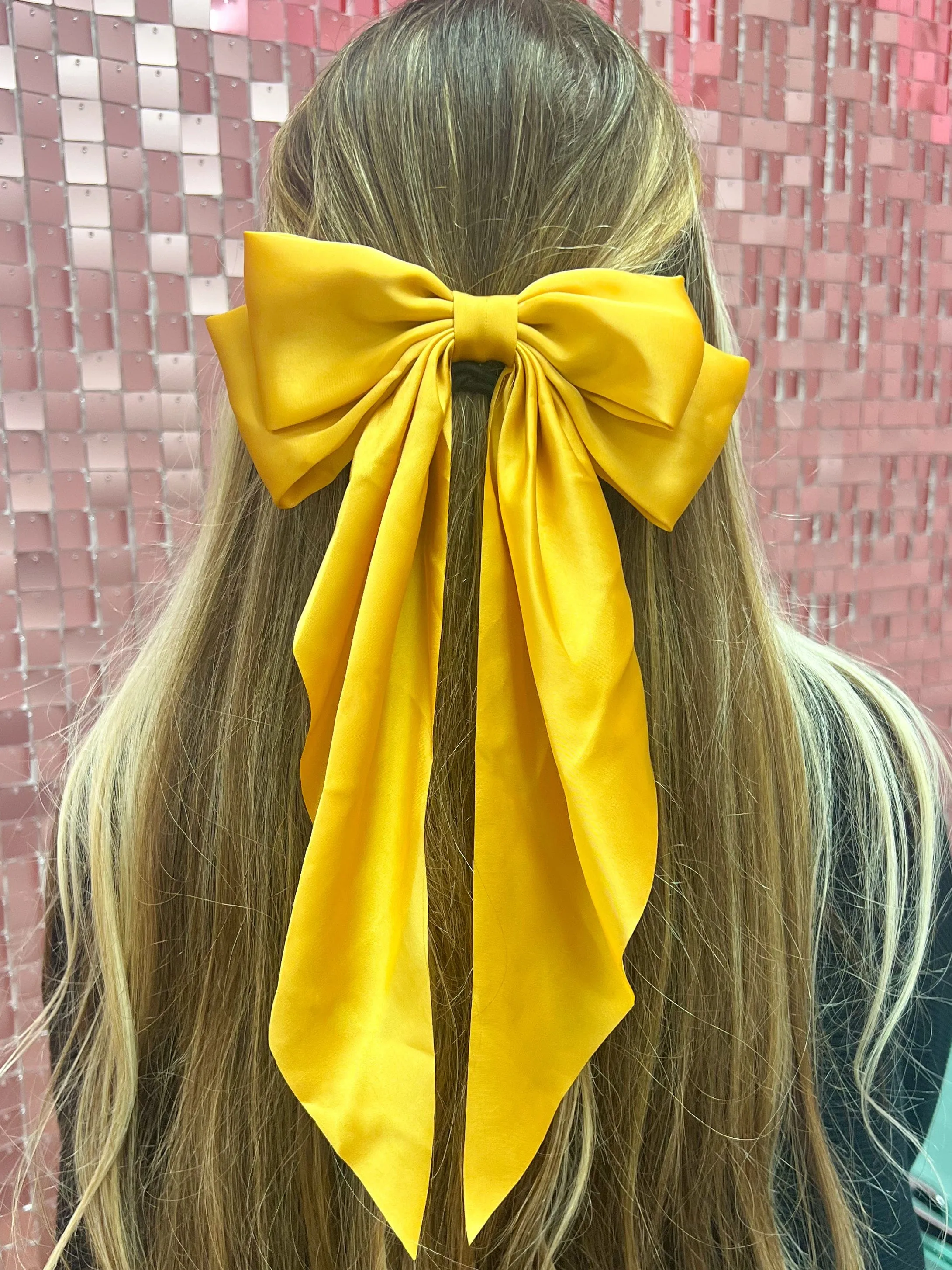 Large Satin Bow