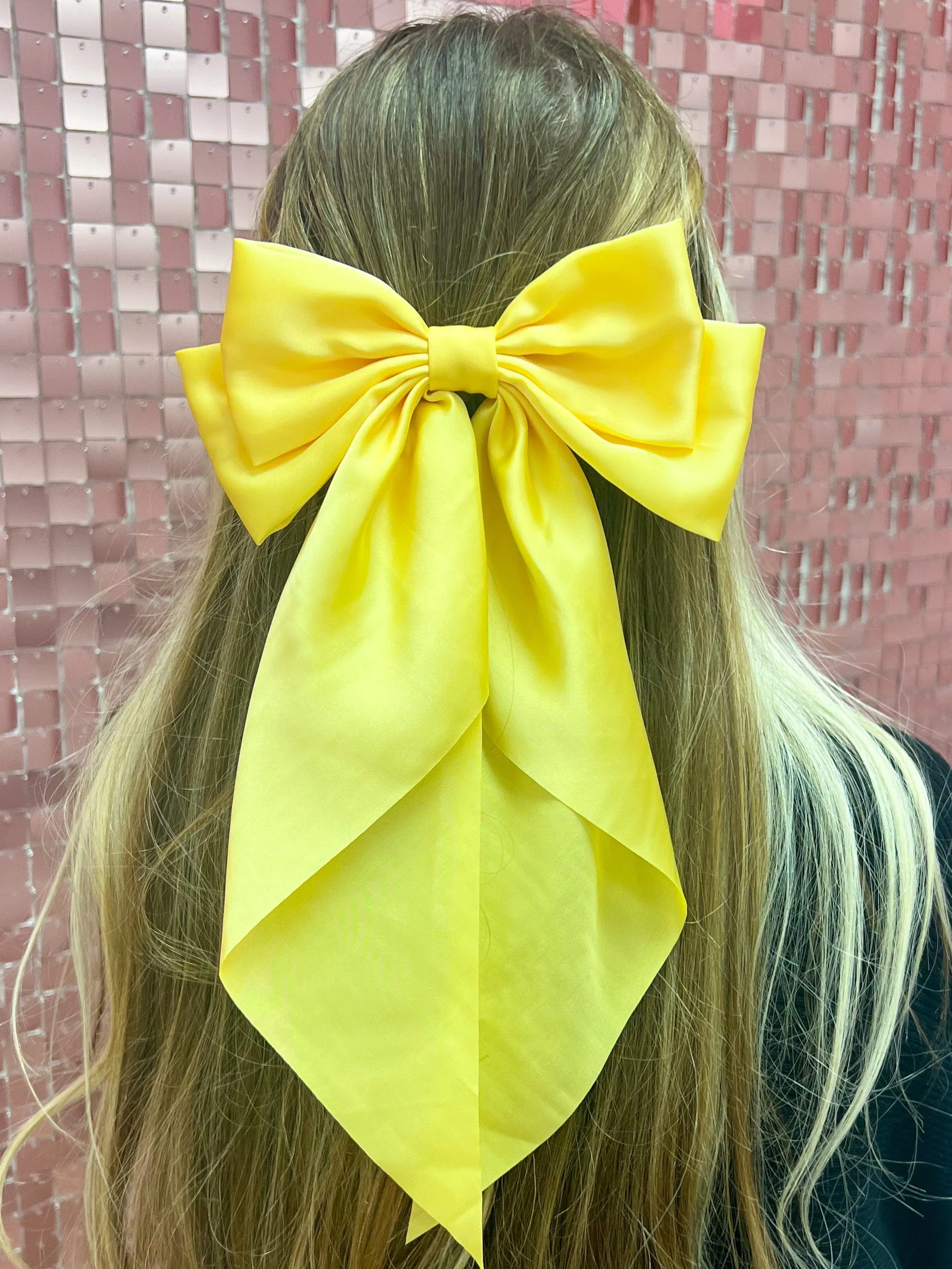 Large Satin Bow