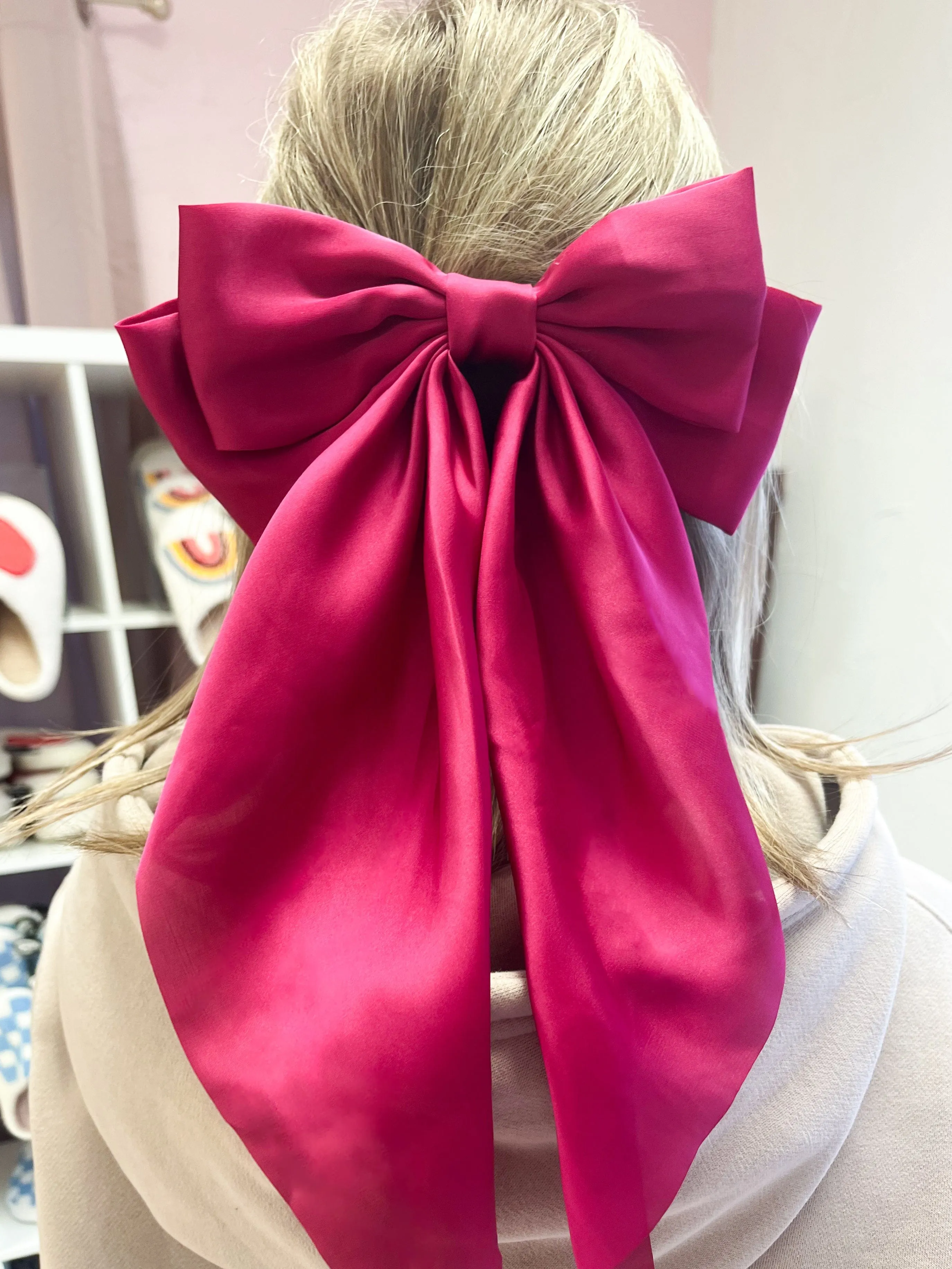 Large Satin Bow