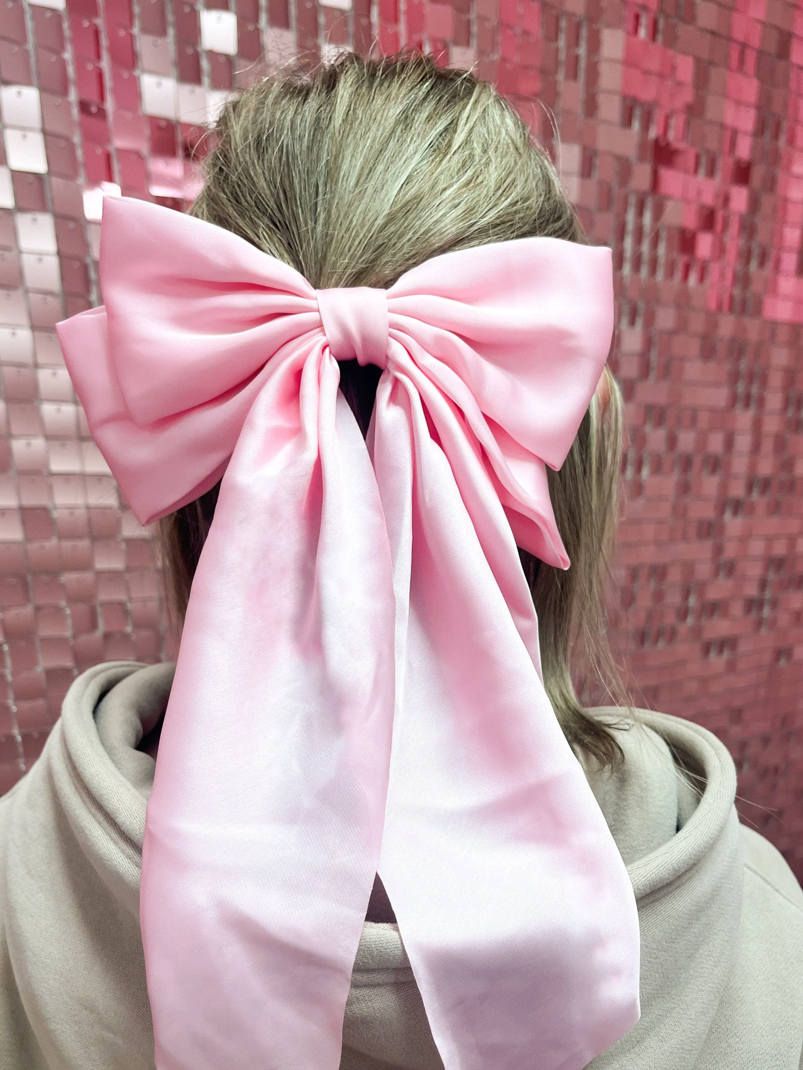 Large Satin Bow