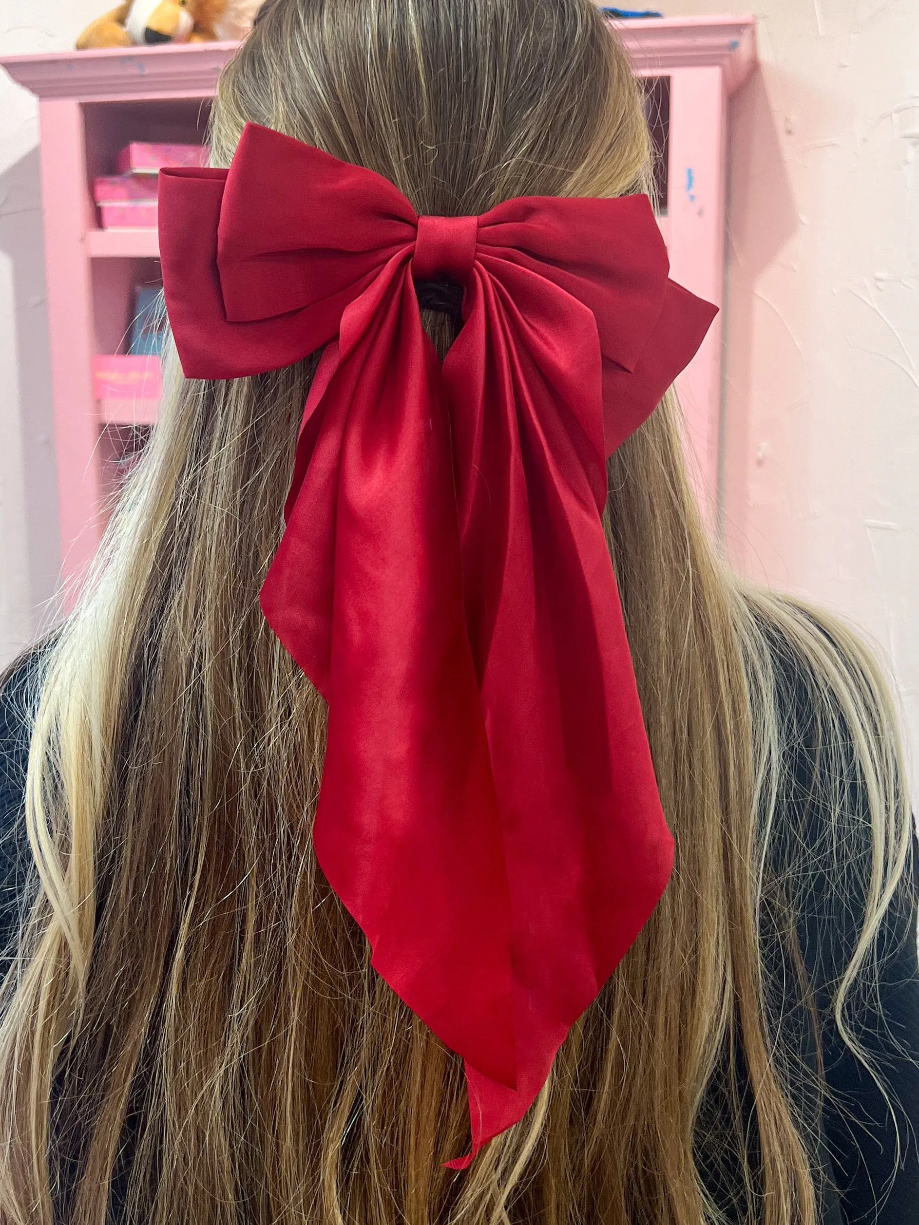 Large Satin Bow