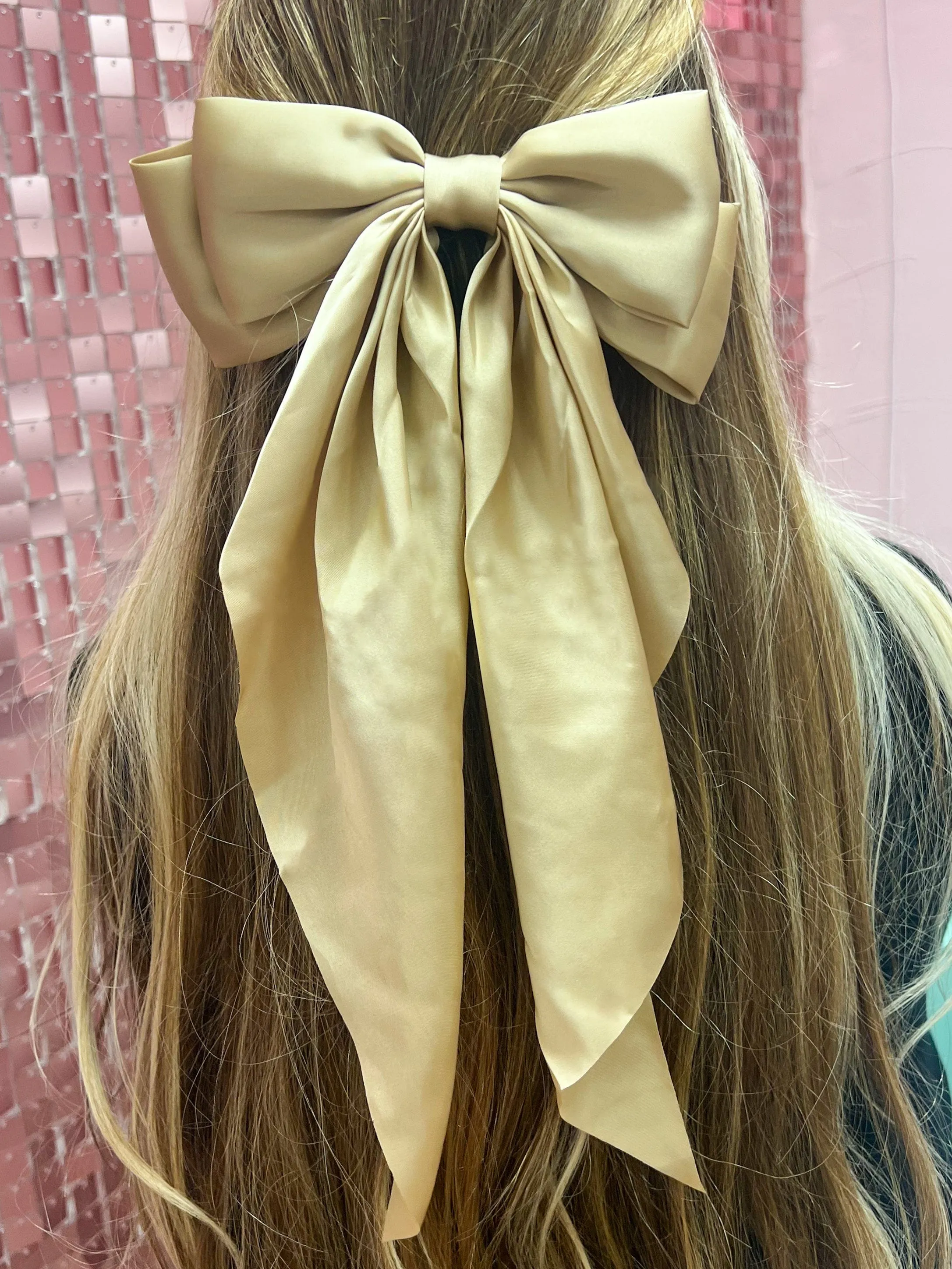 Large Satin Bow