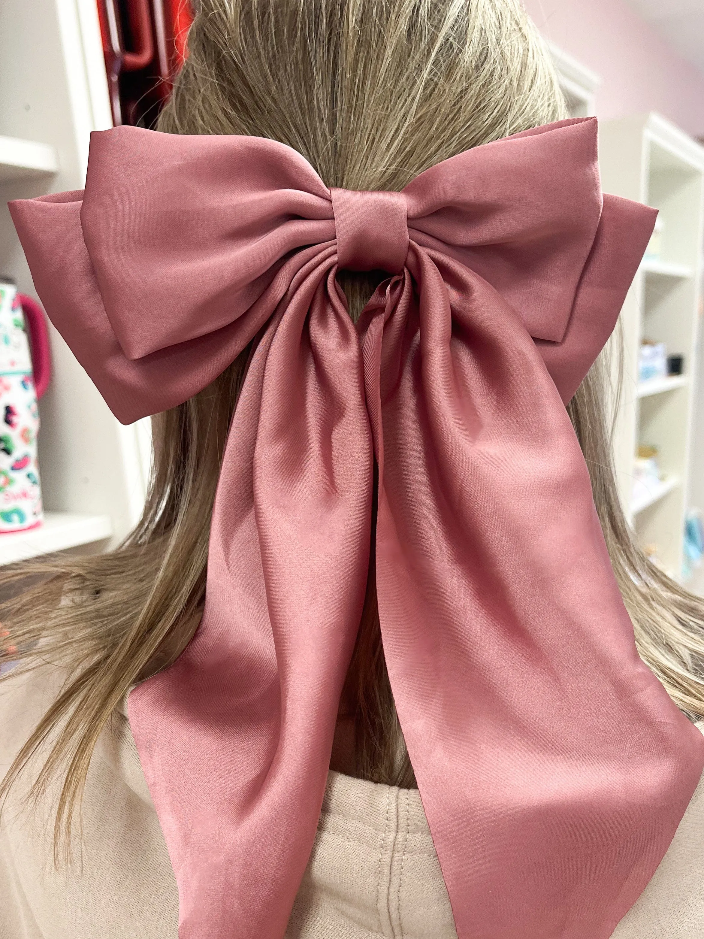 Large Satin Bow