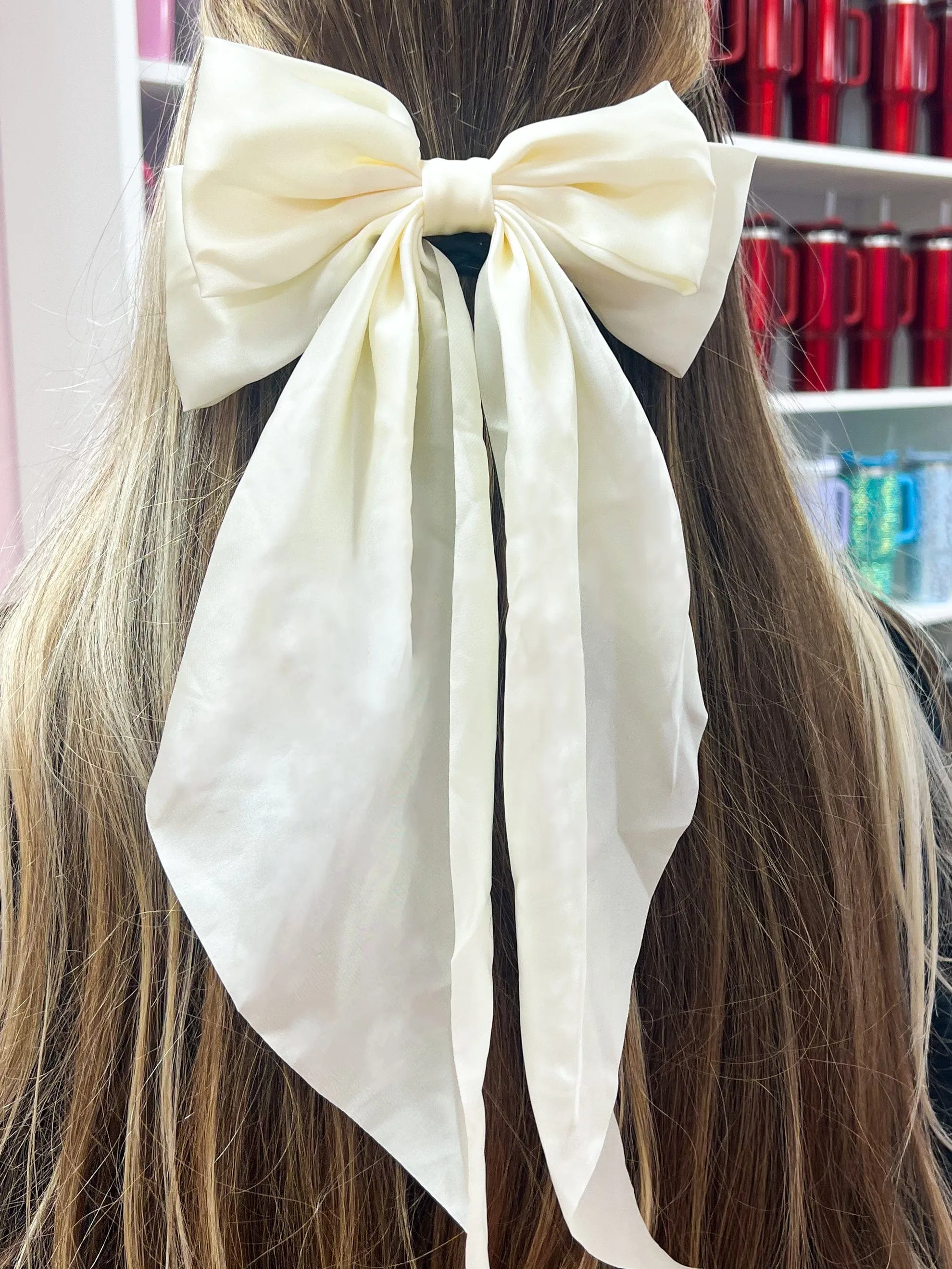Large Satin Bow