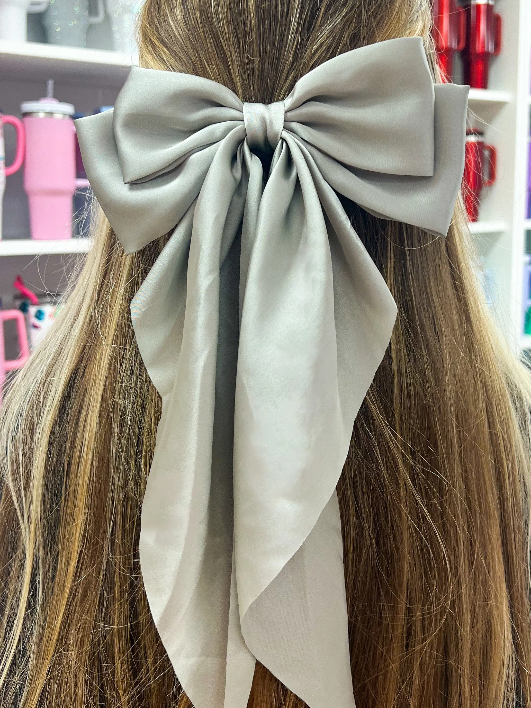 Large Satin Bow