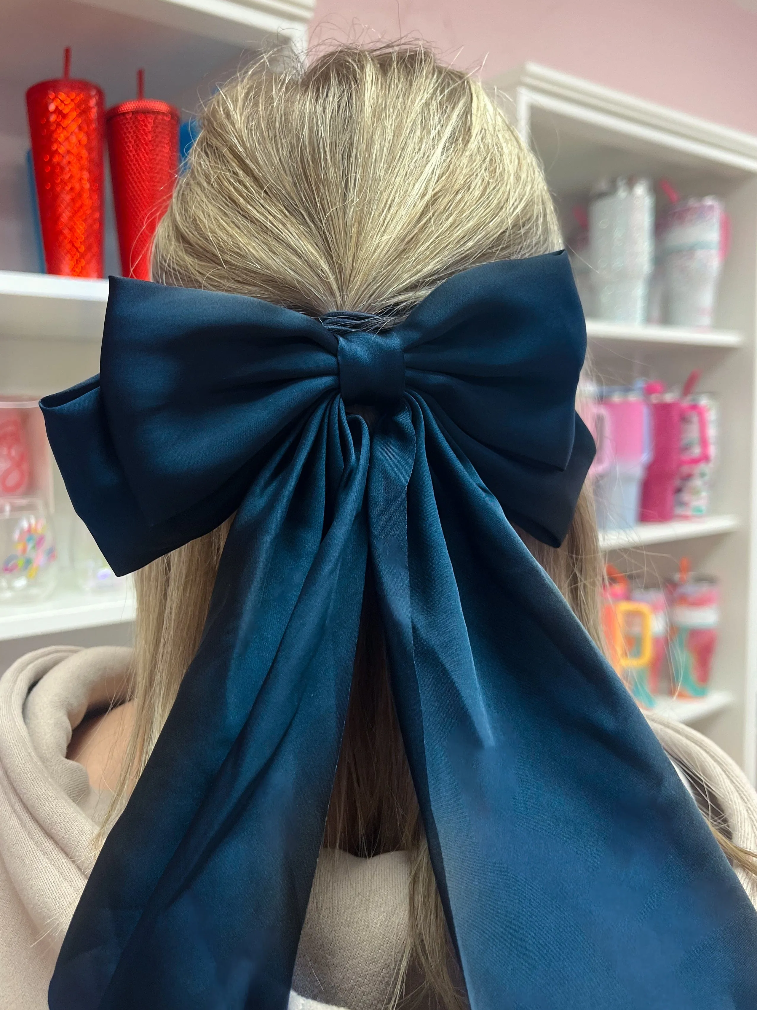 Large Satin Bow