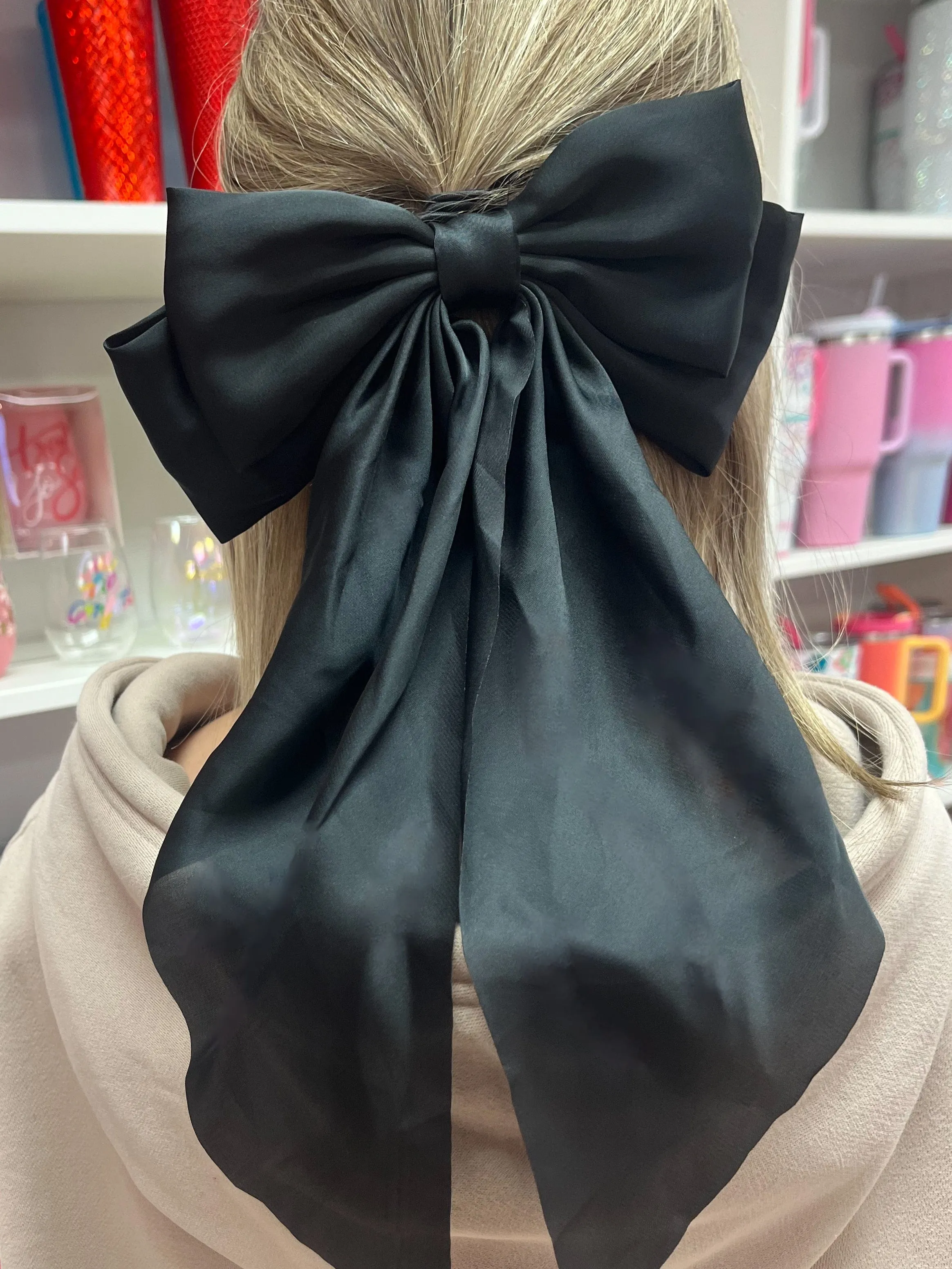 Large Satin Bow