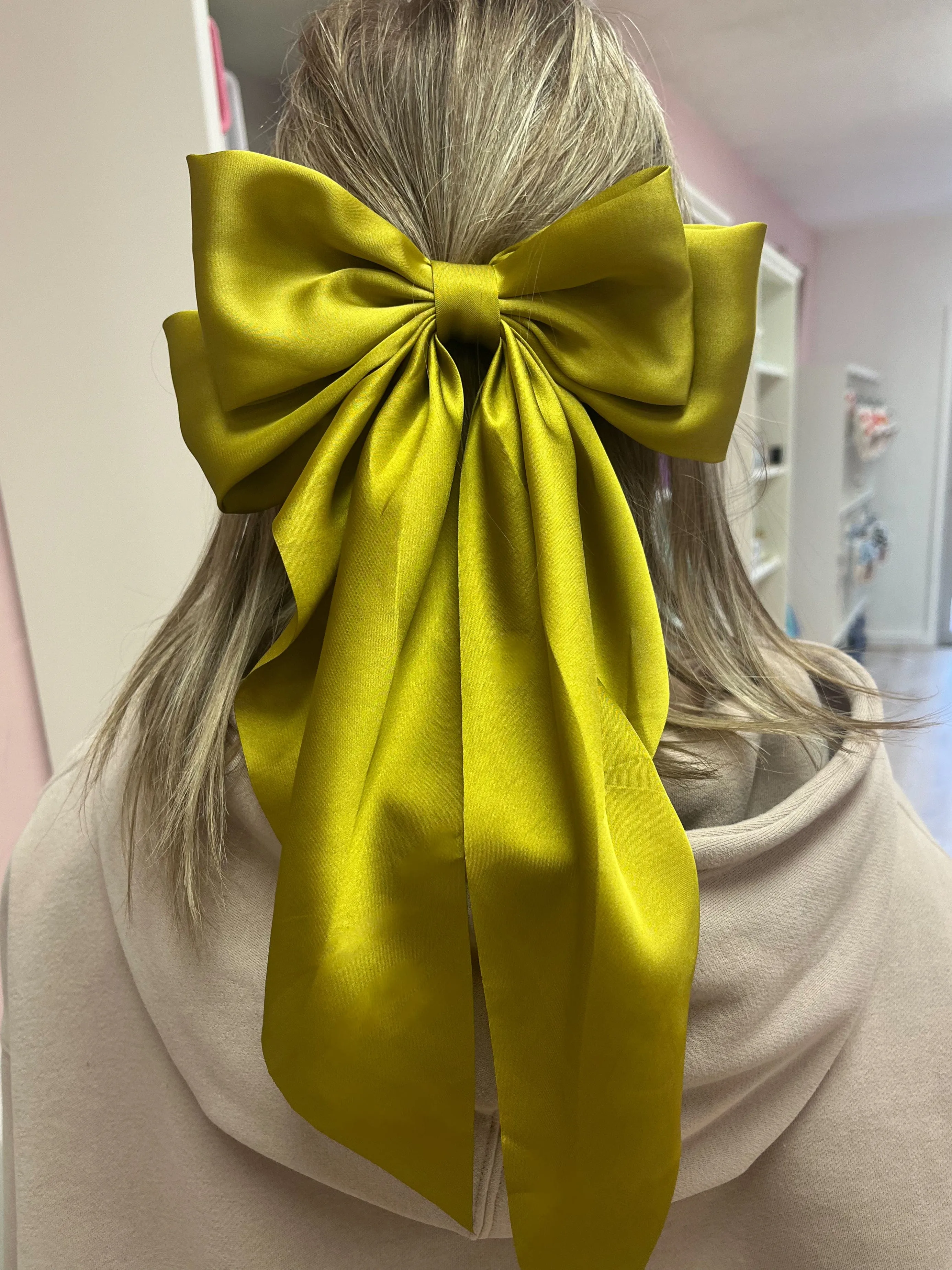 Large Satin Bow