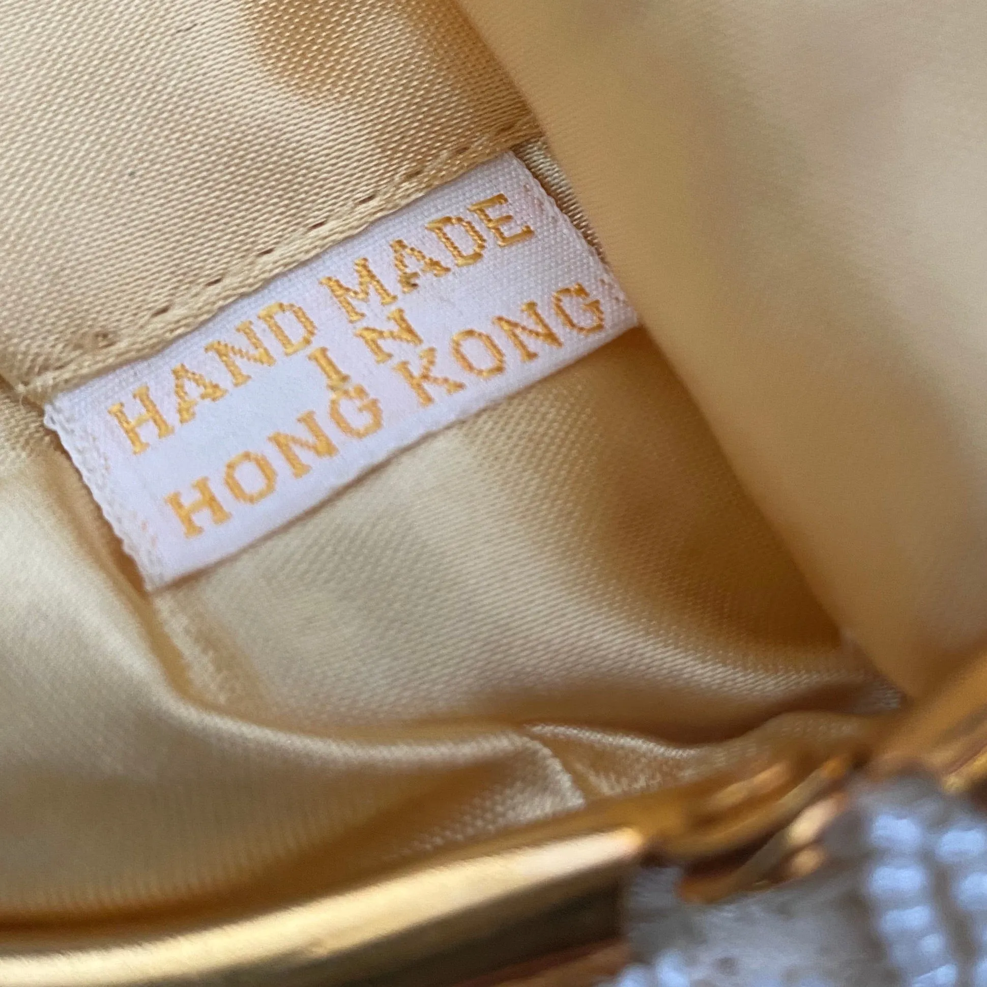 Late 50s/ Early 60s Hand Made in Hong Kong Beaded Bag