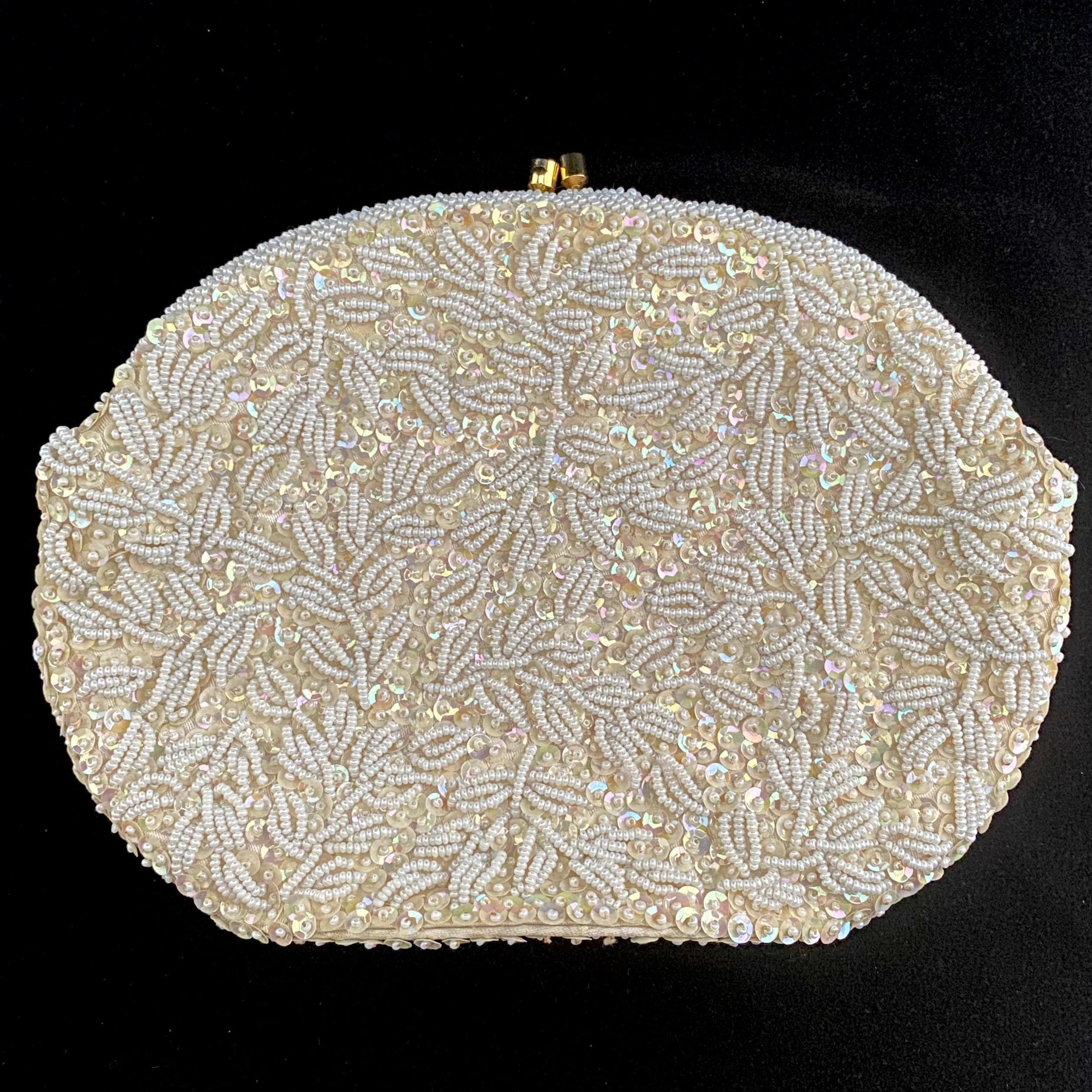 Late 50s/ Early 60s Hand Made in Hong Kong Beaded Bag