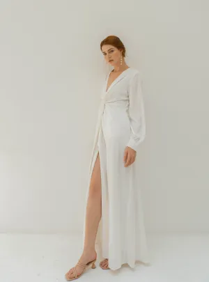 Lea Long Sleeves Floor Length Dress