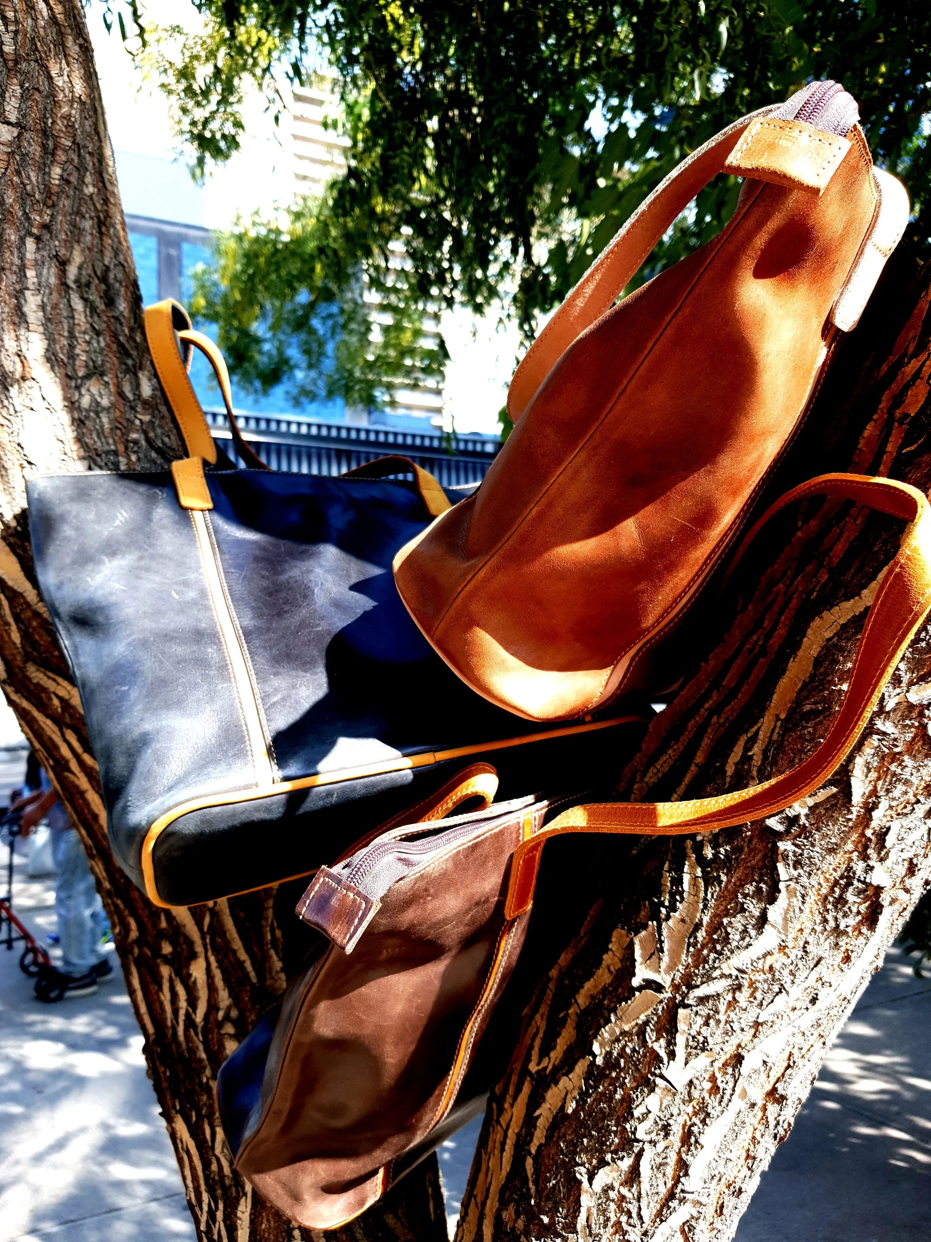 Leather Tote Bag