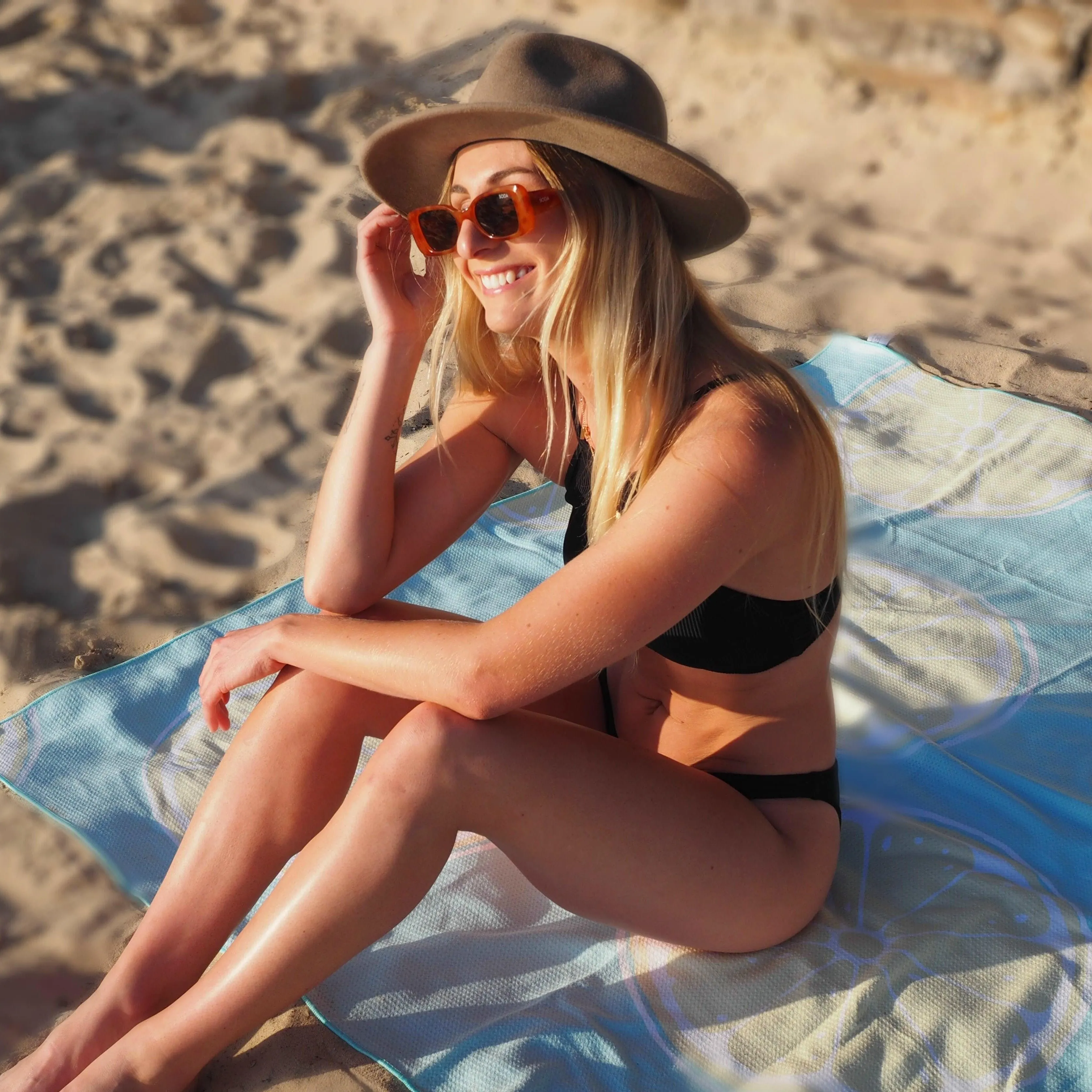 Lemons | Sand Free Towel for two