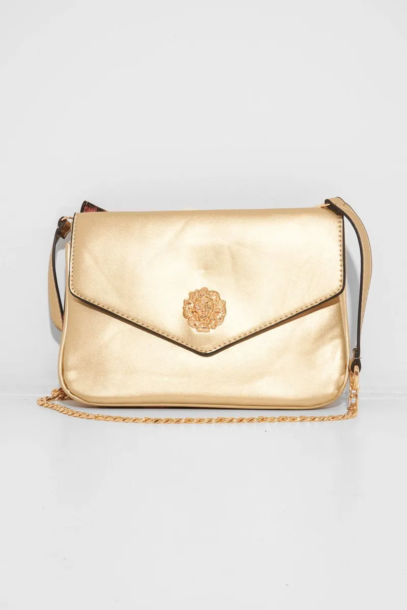 Leopard Double Sided Clutch Bag - Cecelia