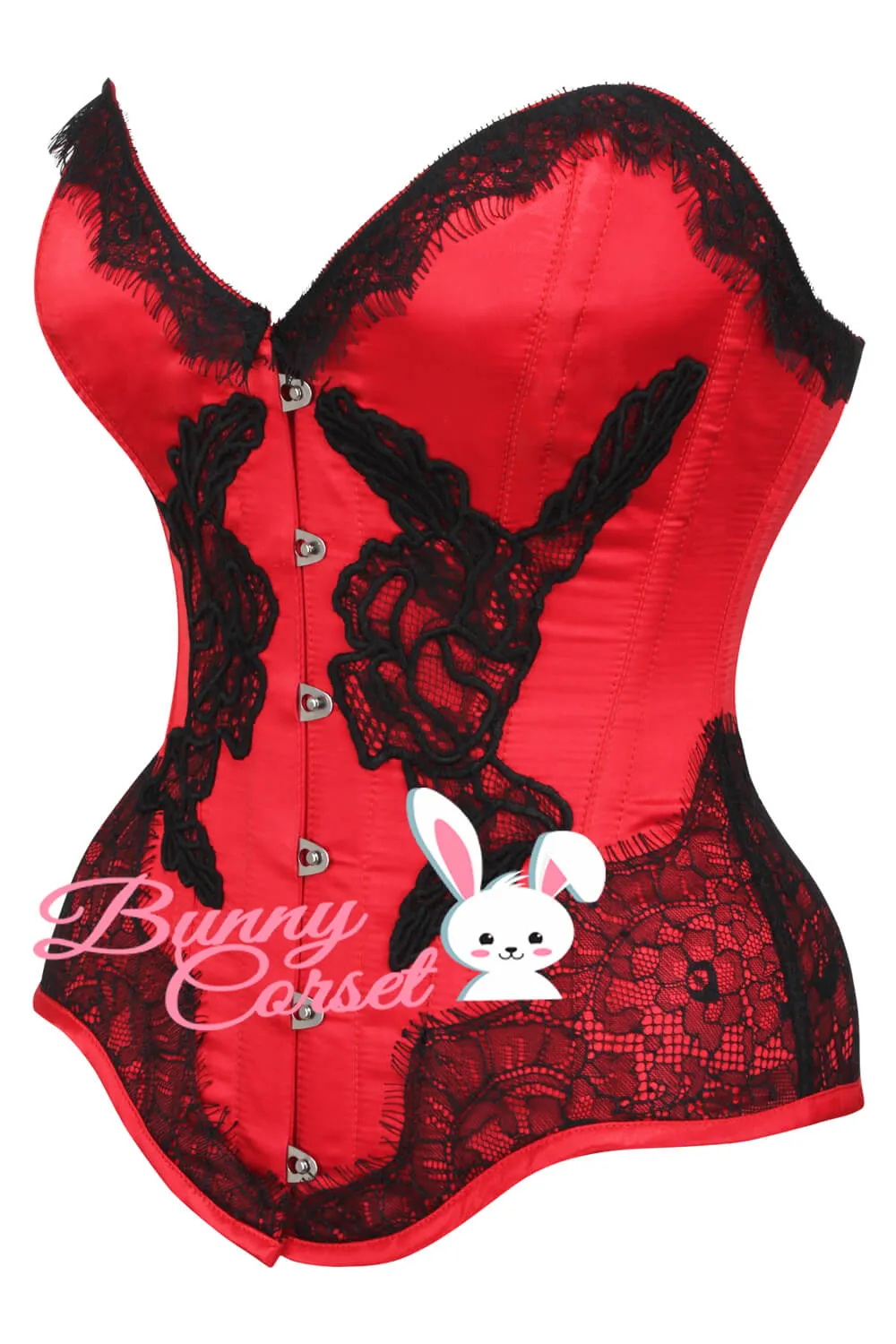Lesha Overbust Satin Corset