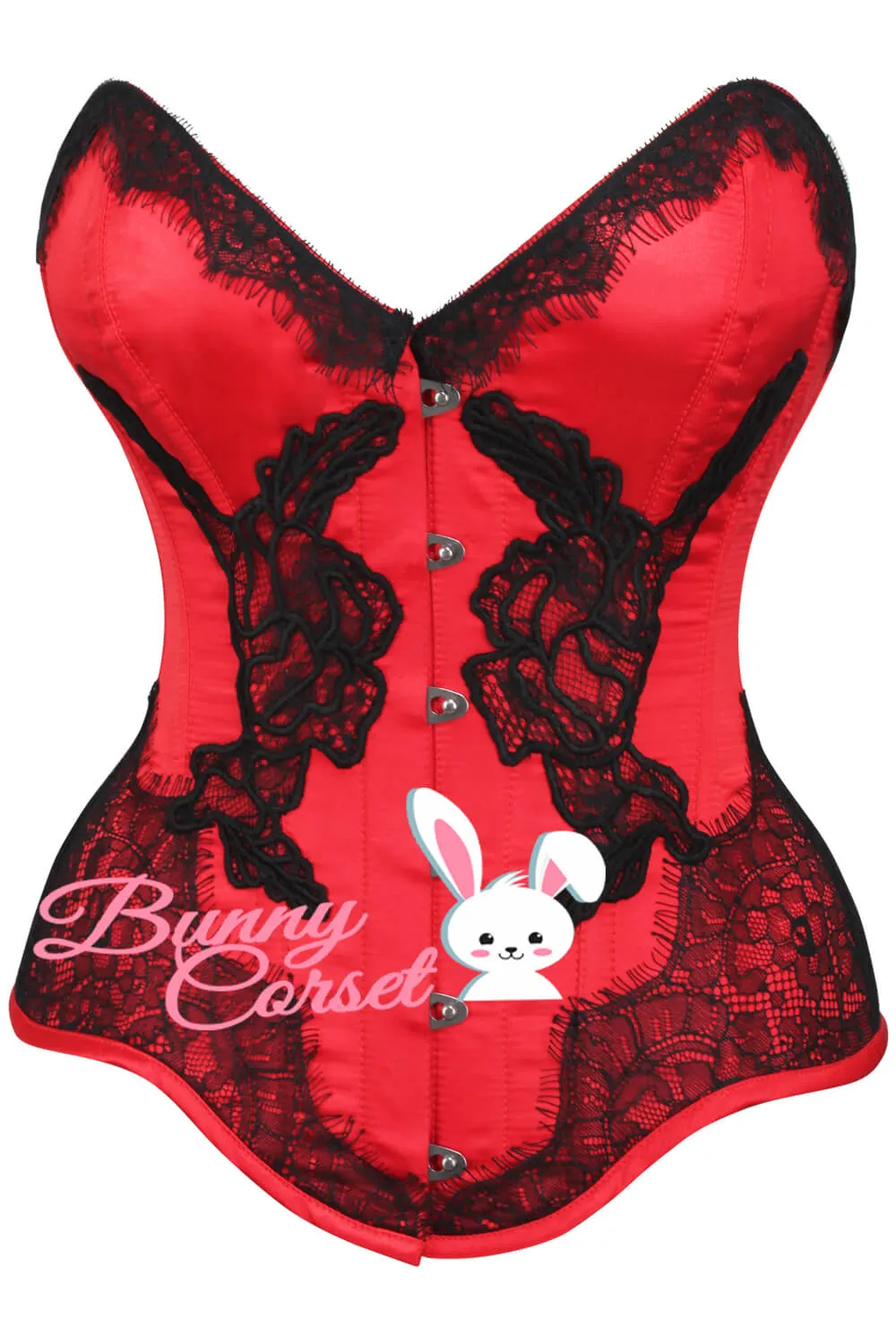 Lesha Overbust Satin Corset