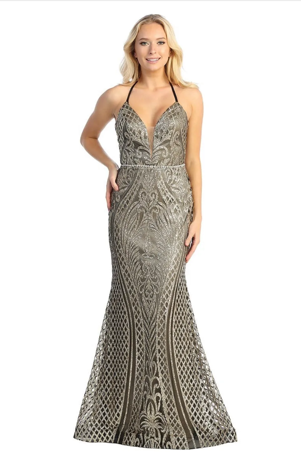 Let’s Evening Gown 7749
