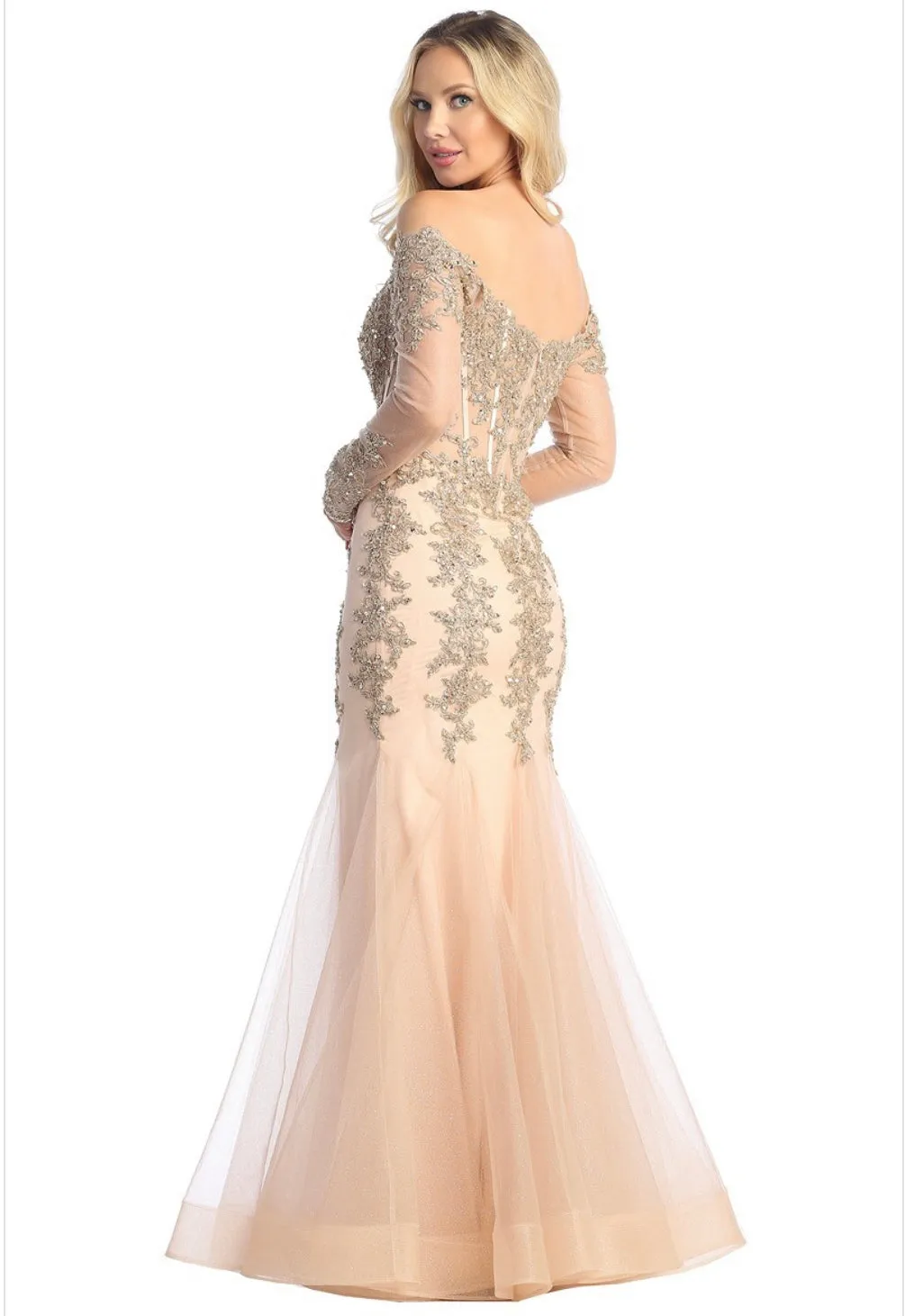 Let’s Evening Gown 7828