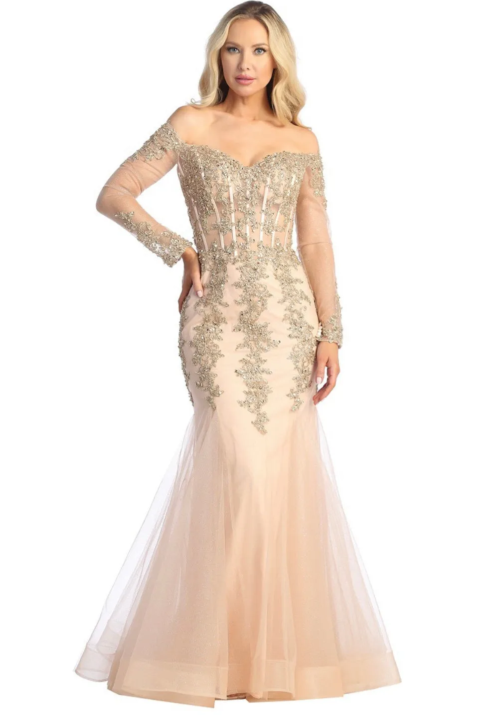 Let’s Evening Gown 7828