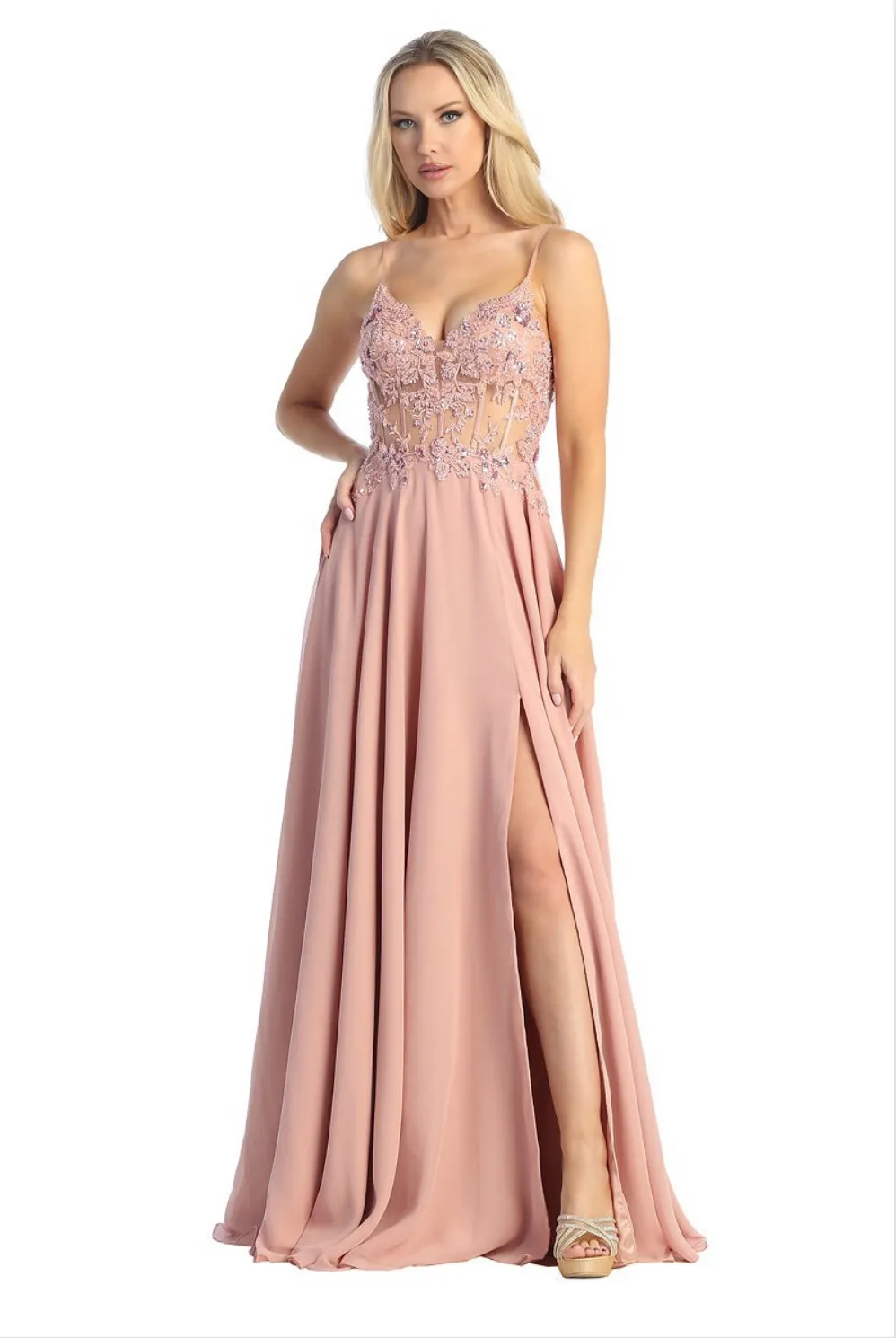 Let’s Evening Gown 7859