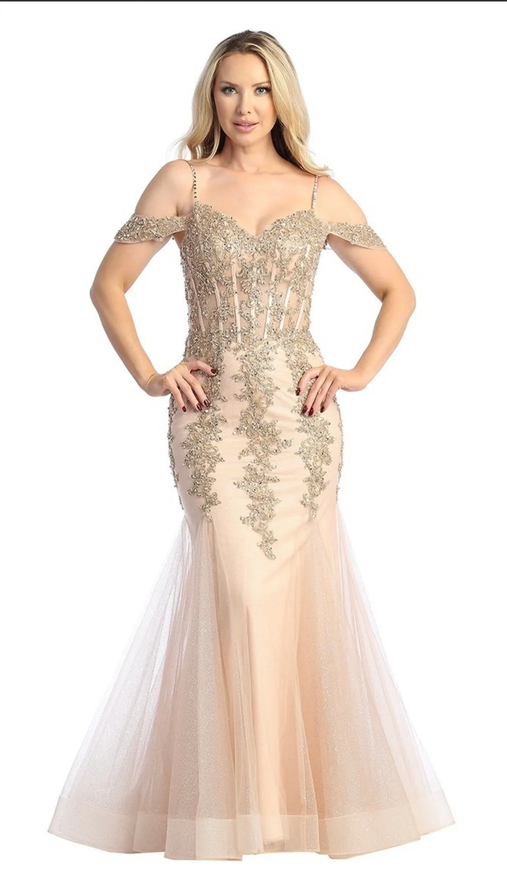 Let’s Evening Gowns 7733L