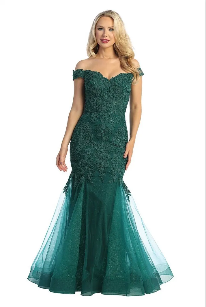 Let’s Evening Gowns 7758L
