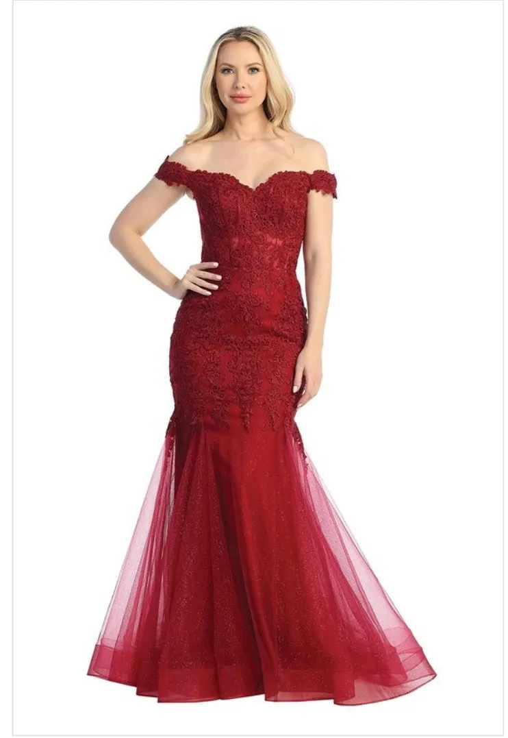 Let’s Evening Gowns 7758L