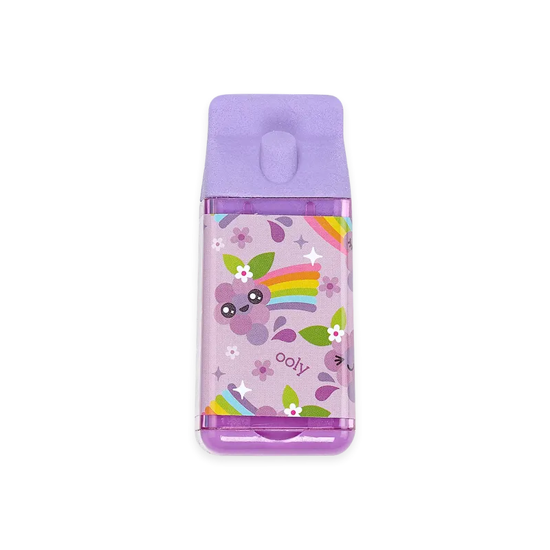 Lil' Juicy Box Scented Erasers   Sharpeners