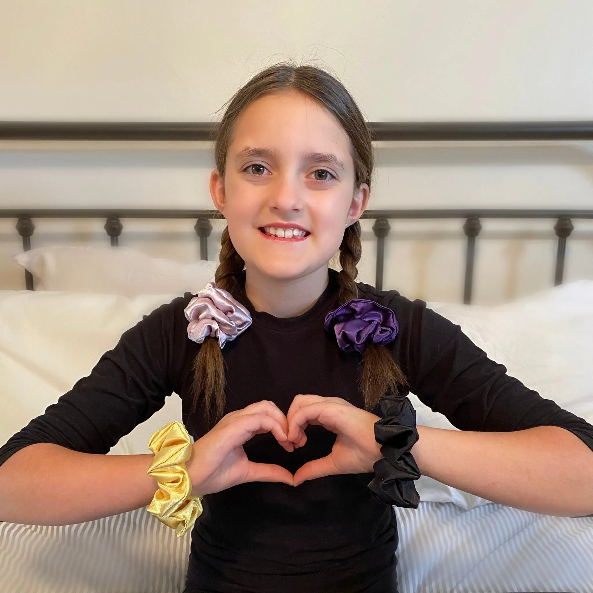 Lily Satin Scrunchie