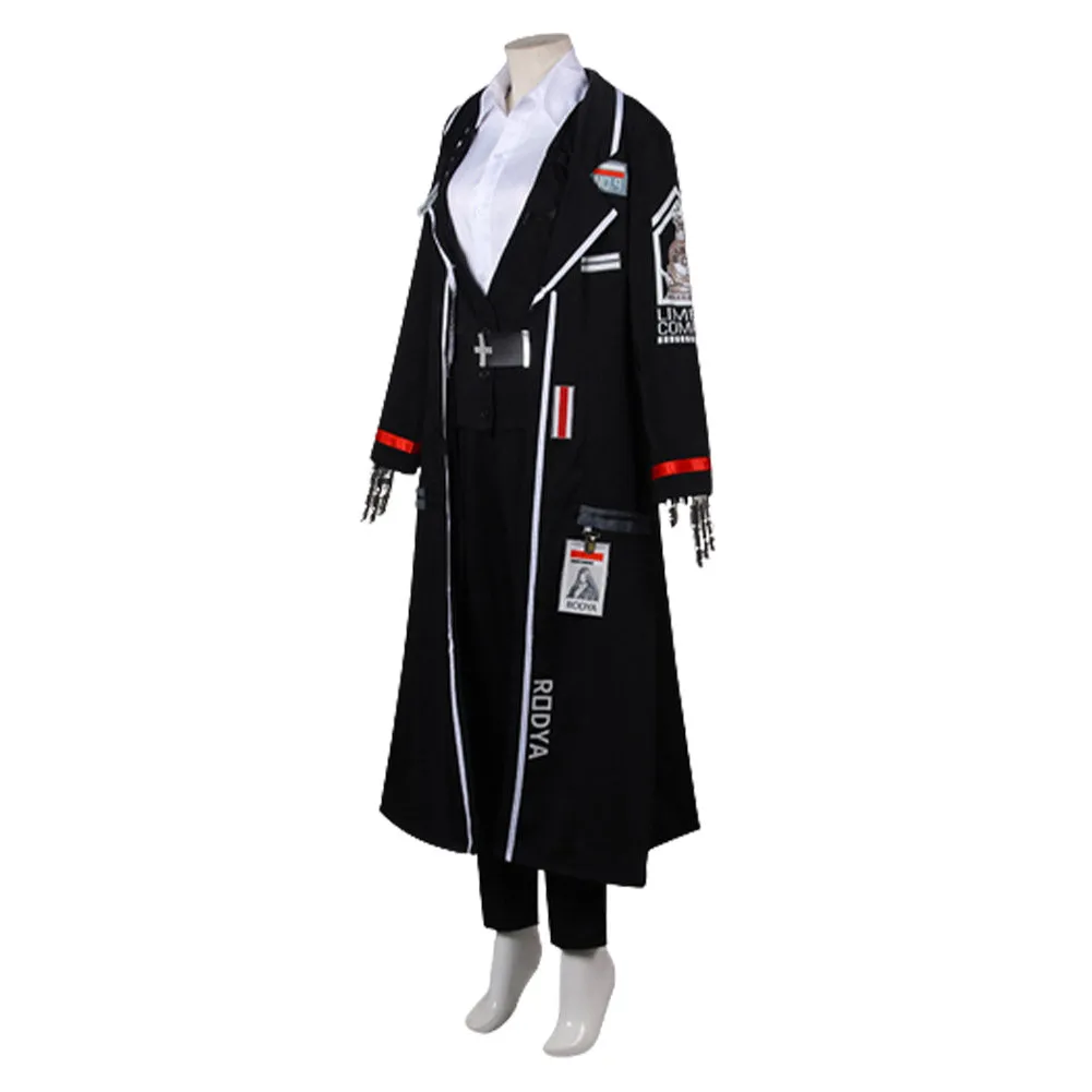 Limbus Company Rodion Cosplay Costume Women Outfits Halloween Carnival Suit