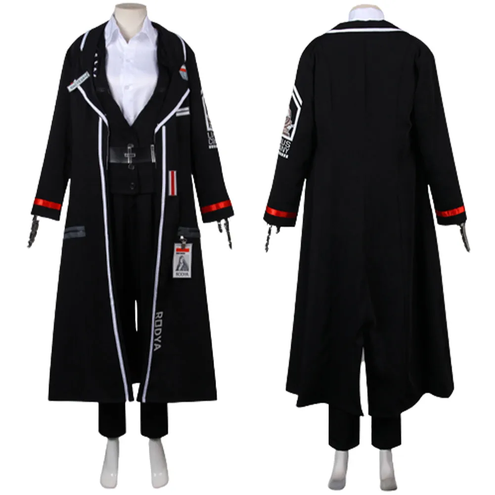 Limbus Company Rodion Cosplay Costume Women Outfits Halloween Carnival Suit
