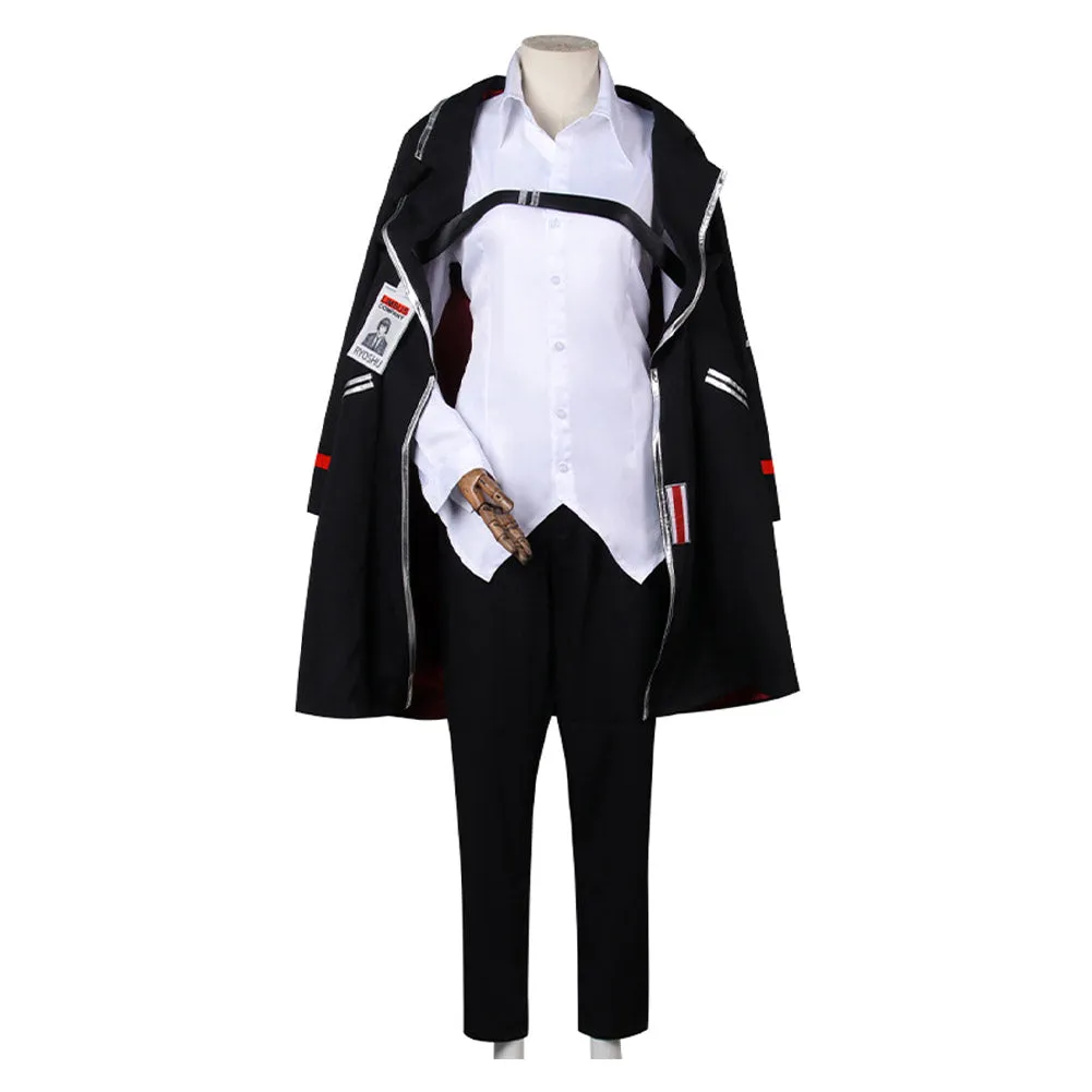 Limbus Company Ryoshu Cosplay Costume Black Outfits Halloween Carnival Suit