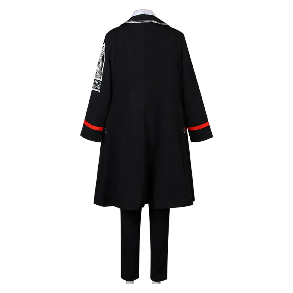 Limbus Company Ryoshu Cosplay Costume Black Outfits Halloween Carnival Suit
