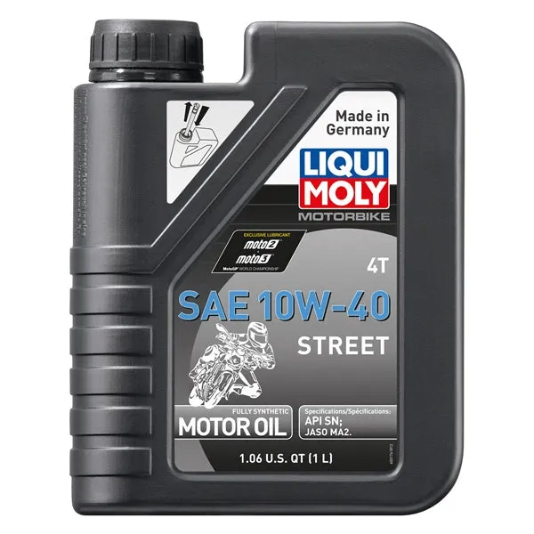 Liqui Moly 4T Synthetic Street Motor Oil