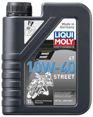 Liqui Moly 4T Synthetic Street Motor Oil